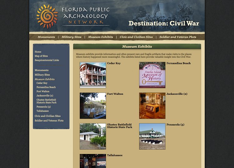 Florida Public Archaeology Network – Destination: Civil War